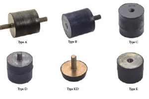 Bobbin rubber mounts